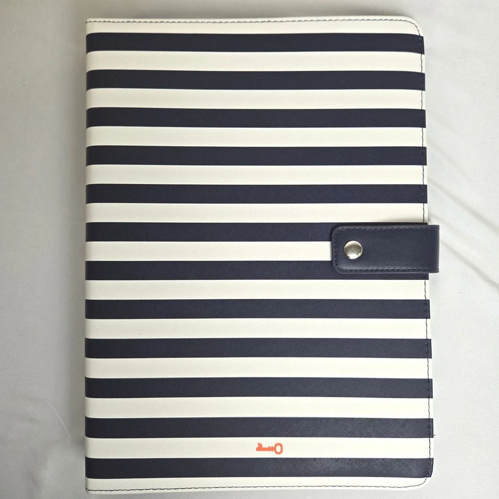Stella & Dot Keep‎ Collective Portfolio, Jewelry Charm Storage, Blue White, New